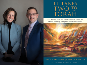 Photo of authors and bookcover